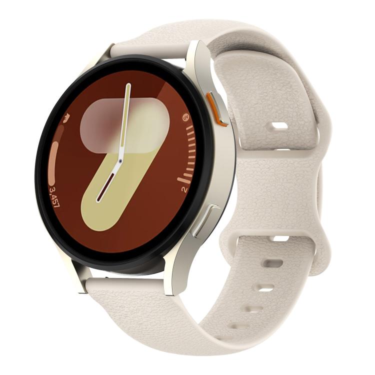 Cinturino per orologio in silicone tinta unita con chiusura a farfalla e texture a litchi., 18mm, 20mm