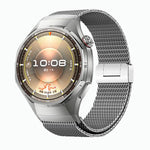 Pulsante di pressione Interfaccia senza soluzione di continuità Fibbia magnetica Milan Cinturino in lega di titanio, For Huawei Watch GT 6 Pro