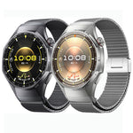 Pulsante di pressione Interfaccia senza soluzione di continuità Fibbia magnetica Milan Cinturino in lega di titanio, For Huawei Watch GT 6 Pro