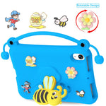 Custodia per tablet Little Bee in EVA antiurto, For iPad Pro 11 / Air 11 2025 / 2024, For iPad mini 2024 / mini 6, For iPad 10.2 2021 / 10.5 2019, For iPad mini 5 / mini 4 / mini 3