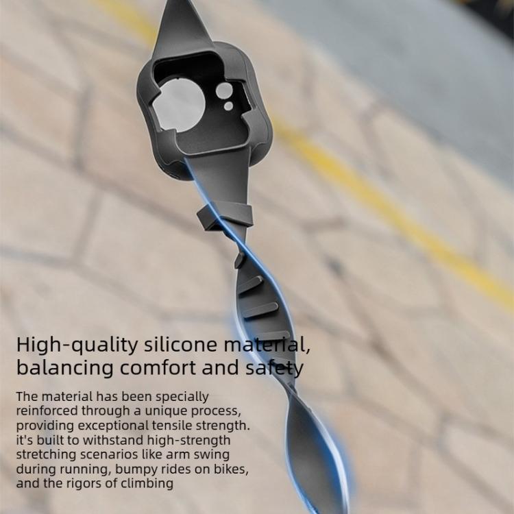 Copertura protettiva in silicone per cinghia di espansione per fotocamera sportiva., For Insta360 Go Ultra