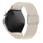 Cinturino elastico in nylon con fibbia ad anello a D e strisce diagonali per orologio., 22mm, 20mm