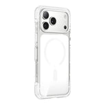 Custodia per telefono magnetica in acrilico trasparente con airbag sottovuoto, For iPhone 17 Pro Max, For iPhone 17 Pro, For iPhone 17