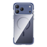 Custodia per telefono magnetica in acrilico trasparente con airbag sottovuoto, For iPhone 17 Pro Max, For iPhone 17 Pro, For iPhone 17