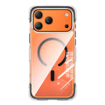 Custodia per telefono magnetica in acrilico trasparente con airbag sottovuoto, For iPhone 17 Pro Max, For iPhone 17 Pro, For iPhone 17