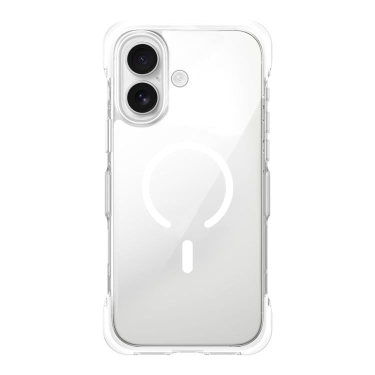 Custodia per telefono magnetica in acrilico trasparente con airbag sottovuoto, For iPhone 17 Pro Max, For iPhone 17 Pro, For iPhone 17