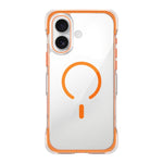 Custodia per telefono magnetica in acrilico trasparente con airbag sottovuoto, For iPhone 17 Pro Max, For iPhone 17 Pro, For iPhone 17