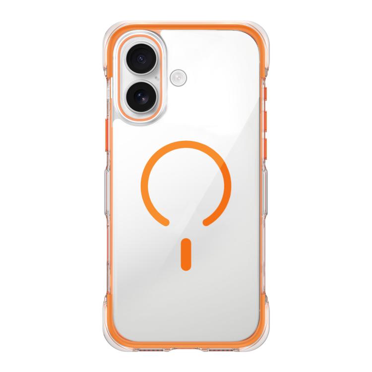 Custodia per telefono magnetica in acrilico trasparente con airbag sottovuoto, For iPhone 17 Pro Max, For iPhone 17 Pro, For iPhone 17