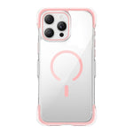 Custodia per telefono magnetica in acrilico trasparente con airbag sottovuoto, For iPhone 16 Pro Max, For iPhone 16 Pro, For iPhone 16, For iPhone 15 Pro Max, For iPhone 15 Pro, For iPhone 15