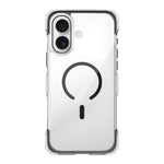 Custodia per telefono magnetica in acrilico trasparente con airbag sottovuoto, For iPhone 16 Pro Max, For iPhone 16 Pro, For iPhone 16, For iPhone 15 Pro Max, For iPhone 15 Pro, For iPhone 15
