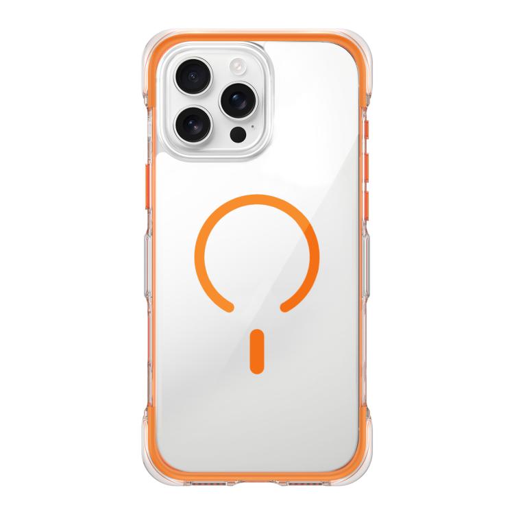 Custodia per telefono magnetica in acrilico trasparente con airbag sottovuoto, For iPhone 16 Pro Max, For iPhone 16 Pro, For iPhone 16, For iPhone 15 Pro Max, For iPhone 15 Pro, For iPhone 15