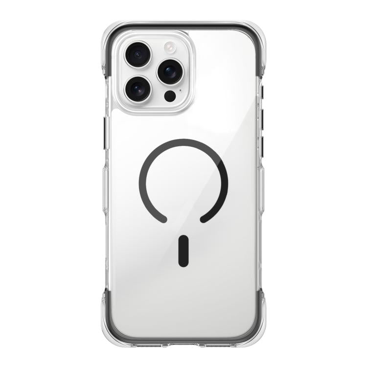 Custodia per telefono magnetica in acrilico trasparente con airbag sottovuoto, For iPhone 16 Pro Max, For iPhone 16 Pro, For iPhone 16, For iPhone 15 Pro Max, For iPhone 15 Pro, For iPhone 15