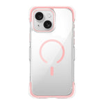 Custodia per telefono magnetica in acrilico trasparente con airbag sottovuoto, For iPhone 16 Pro Max, For iPhone 16 Pro, For iPhone 16, For iPhone 15 Pro Max, For iPhone 15 Pro, For iPhone 15
