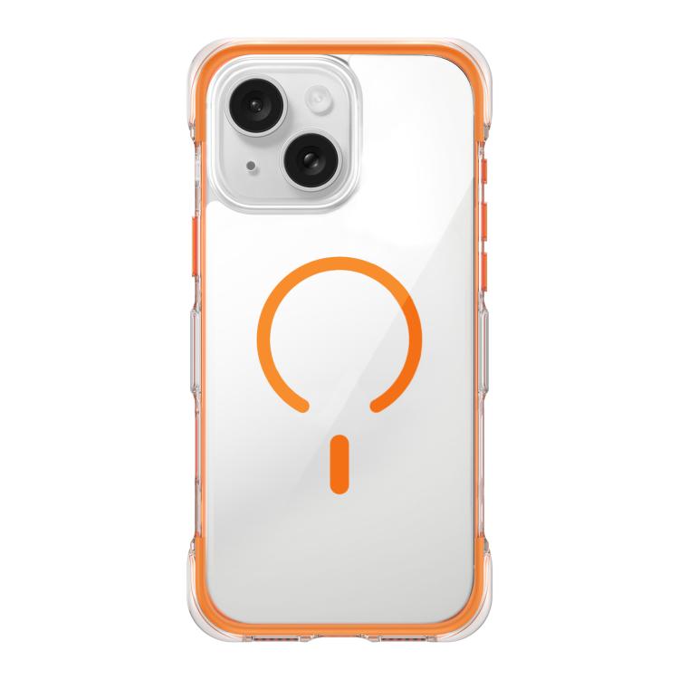 Custodia per telefono magnetica in acrilico trasparente con airbag sottovuoto, For iPhone 16 Pro Max, For iPhone 16 Pro, For iPhone 16, For iPhone 15 Pro Max, For iPhone 15 Pro, For iPhone 15