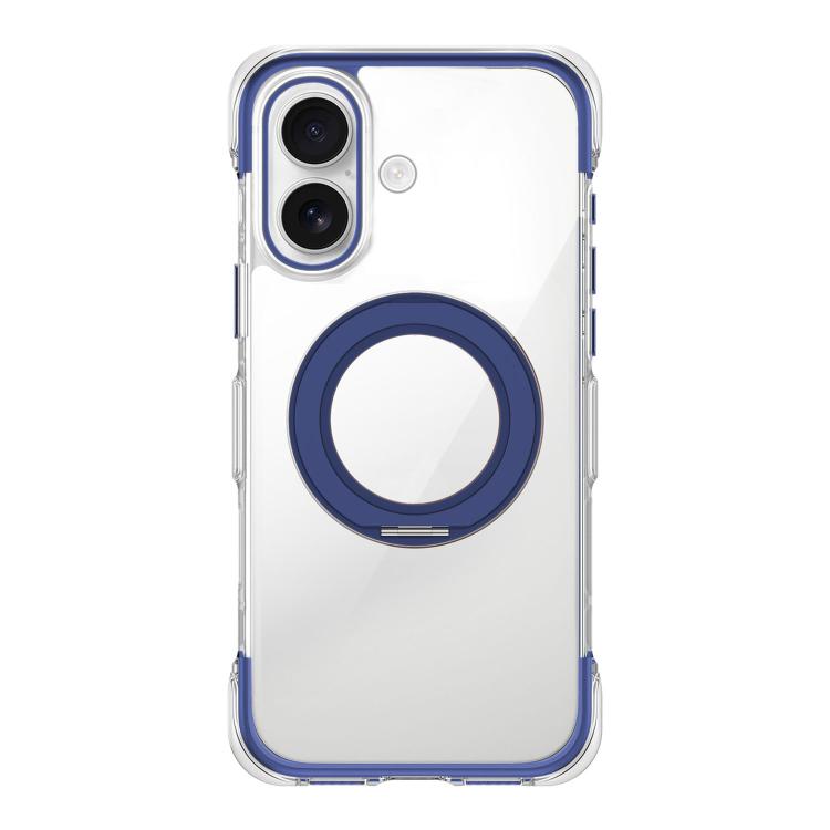 Custodia per telefono in acrilico trasparente con airbag sigillato sottovuoto e supporto magnetico girevole., For iPhone 17 Pro Max, For iPhone 17 Pro, For iPhone 17
