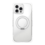 Custodia per telefono in acrilico trasparente con airbag sigillato sottovuoto e supporto magnetico girevole., For iPhone 16 Pro Max, For iPhone 16 Pro, For iPhone 16, For iPhone 15 Pro Max, For iPhone 15 Pro, For iPhone 15