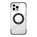 Custodia per telefono in acrilico trasparente con airbag sigillato sottovuoto e supporto magnetico girevole., For iPhone 16 Pro Max, For iPhone 16 Pro, For iPhone 16, For iPhone 15 Pro Max, For iPhone 15 Pro, For iPhone 15