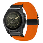 Cinturino per orologio in nylon elasticizzato con fibbia a paracadute e trama diagonale., For Gamin 26mm, For Gamin 22mm, For Gamin 20mm