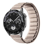 Cinturino per orologio quadrato in pelle scamosciata con chiusura magnetica., 22mm