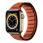 Cinturino per orologio quadrato in pelle scamosciata con chiusura magnetica., For Apple Watch 46mm / 49mm / 45mm / 44mm, For Apple Watch 42mm / 41mm / 40mm / 38mm