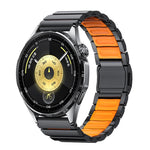 Cinturino per orologio Norman con fibbia magnetica in titanio e silicone, 22mm