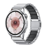Cinturino per orologio Norman con fibbia magnetica in titanio e silicone, 22mm