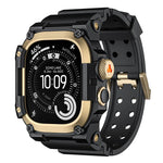 Custodia protettiva in metallo, cinturino per orologio in TPU monopezzo, For Apple Watch Ultra 3 / Ultra 2 / Ultra 1 49mm