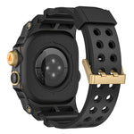 Custodia protettiva in metallo, cinturino per orologio in TPU monopezzo, For Apple Watch Ultra 3 / Ultra 2 / Ultra 1 49mm