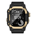 Custodia protettiva in metallo, cinturino per orologio in TPU monopezzo, For Apple Watch Ultra 3 / Ultra 2 / Ultra 1 49mm