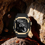 Custodia protettiva in metallo, cinturino per orologio in TPU monopezzo, For Apple Watch Ultra 3 / Ultra 2 / Ultra 1 49mm