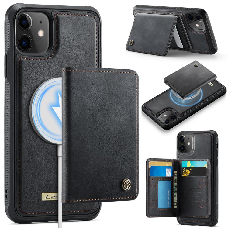 Custodia per telefono CaseMe serie Me80 con portafoglio rimovibile, protezione magnetica RFID e pelle vegana., For iPhone 12 Pro Max, For iPhone 11 Pro Max, For iPhone 11, For iPhone 11 Pro