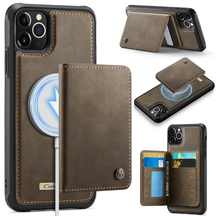 Custodia per telefono CaseMe serie Me80 con portafoglio rimovibile, protezione magnetica RFID e pelle vegana., For iPhone 12 Pro Max, For iPhone 11 Pro Max, For iPhone 11, For iPhone 11 Pro