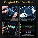 M65 2GB+16GB Box per auto con intelligenza artificiale, Android 11, adattatore wireless CarPlay/Android Auto, M65