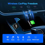 Convertitore cablato-wireless M62 con CarPlay/Android Auto integrato, box AI 2 in 1, adattatore wireless per auto, M62