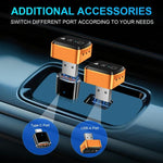 Convertitore automatico da cablato a wireless M71 4 in 1, adattatore intelligente per mirroring dello schermo, AirPlay/Miracast, M71