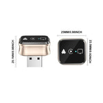 Adattatore M70 per AirPlay/Miracast 4 in 1 per mirroring dello schermo, compatibile con CarPlay/Android Auto, da cablato a wireless., M70