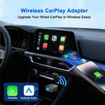 Convertitore da cablato a wireless M36 CarPlay / Android Auto 2 in 1 Ai Box Adattatore wireless per auto, M36
