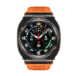 Cinturino in silicone integrato con copertura in lega di zinco dai colori vivaci, For Samsung Galaxy Watch Ultra / Ultra 2025