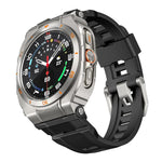 Cinturino in silicone integrato con copertura in lega di zinco dai colori vivaci, For Samsung Galaxy Watch Ultra / Ultra 2025
