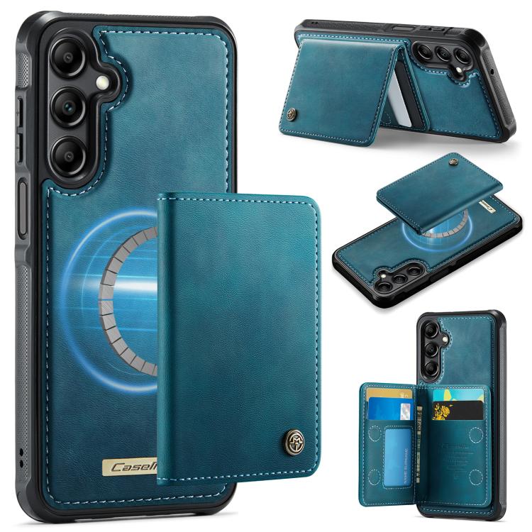 Custodia per telefono CaseMe serie Me80 con portafoglio rimovibile, protezione magnetica RFID e pelle vegana., For Samsung Galaxy S25 / S24 5G, For Samsung Galaxy S25+ / S24+ 5G, For Samsung Galaxy A14 / M44 5G, For Samsung Galaxy A55 5G / A35 5G