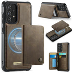 Custodia per telefono CaseMe serie Me80 con portafoglio rimovibile, protezione magnetica RFID e pelle vegana., For Samsung Galaxy A13 / A04s, For Samsung Galaxy A52 / A52s 5G