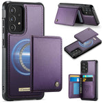 Custodia per telefono CaseMe serie Me80 con portafoglio rimovibile, protezione magnetica RFID e pelle vegana., For Samsung Galaxy A13 / A04s, For Samsung Galaxy A52 / A52s 5G