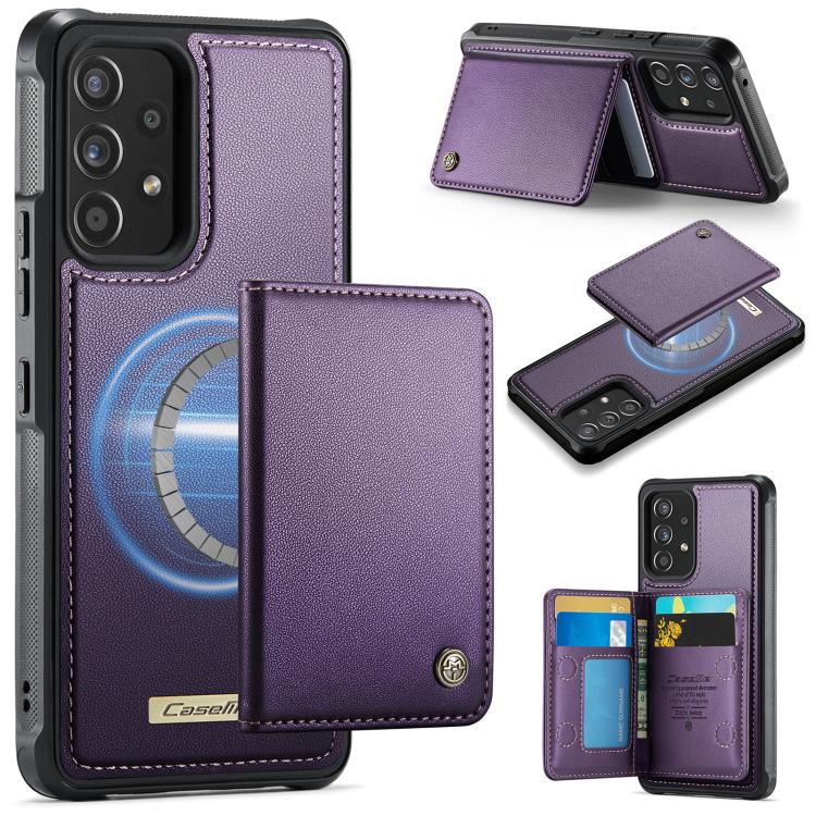 Custodia per telefono CaseMe serie Me80 con portafoglio rimovibile, protezione magnetica RFID e pelle vegana., For Samsung Galaxy S20 FE, For Samsung Galaxy A53 5G, For Samsung Galaxy S22 Ultra 5G, For Samsung Galaxy S22+ 5G