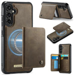 Custodia per telefono CaseMe serie Me80 con portafoglio rimovibile, protezione magnetica RFID e pelle vegana., For Samsung Galaxy S23 FE 5G, For Samsung Galaxy A54 5G, For Samsung Galaxy S23 Ultra 5G, For Samsung Galaxy S23 5G