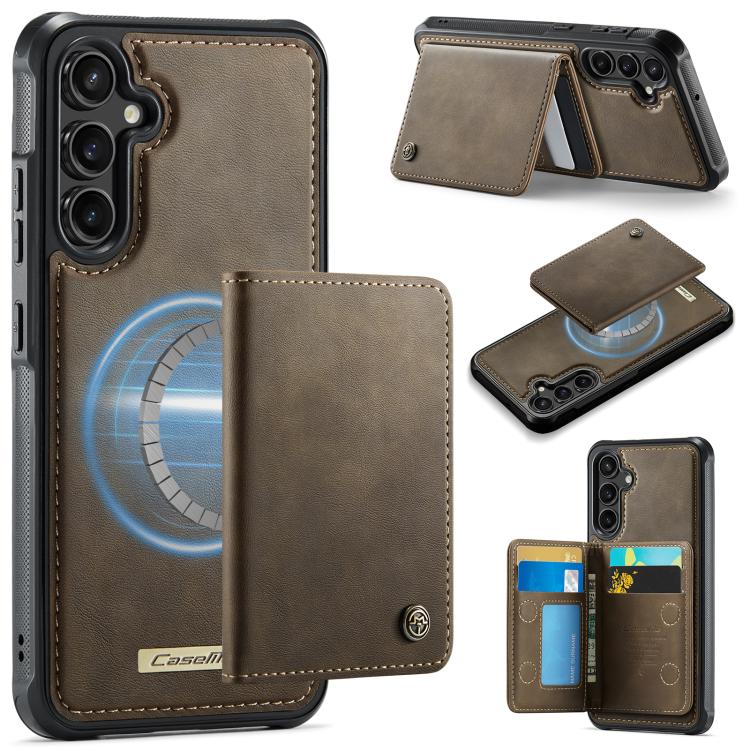 Custodia per telefono CaseMe serie Me80 con portafoglio rimovibile, protezione magnetica RFID e pelle vegana., For Samsung Galaxy S23 FE 5G, For Samsung Galaxy A54 5G, For Samsung Galaxy S23 Ultra 5G, For Samsung Galaxy S23 5G