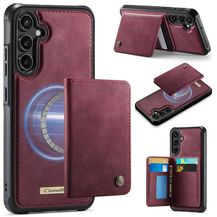 Custodia per telefono CaseMe serie Me80 con portafoglio rimovibile, protezione magnetica RFID e pelle vegana., For Samsung Galaxy S23 FE 5G, For Samsung Galaxy A54 5G, For Samsung Galaxy S23 Ultra 5G, For Samsung Galaxy S23 5G
