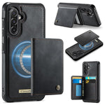 Custodia per telefono CaseMe serie Me80 con portafoglio rimovibile, protezione magnetica RFID e pelle vegana., For Samsung Galaxy A17, For Samsung Galaxy S25 Edge 5G, For Samsung Galaxy A56 5G, For Samsung Galaxy A16