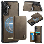 Custodia per telefono CaseMe serie Me80 con portafoglio rimovibile, protezione magnetica RFID e pelle vegana., For Samsung Galaxy A17, For Samsung Galaxy S25 Edge 5G, For Samsung Galaxy A56 5G, For Samsung Galaxy A16