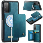 Custodia per telefono CaseMe serie Me80 con portafoglio rimovibile, protezione magnetica RFID e pelle vegana., For Samsung Galaxy S21 Ultra 5G, For Samsung Galaxy S20 Ultra 5G, For Samsung Galaxy S20 5G, For Samsung Galaxy S20+ 5G