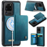 Custodia per telefono CaseMe serie Me80 con portafoglio rimovibile, protezione magnetica RFID e pelle vegana., For Samsung Galaxy S21 Ultra 5G, For Samsung Galaxy S20 Ultra 5G, For Samsung Galaxy S20 5G, For Samsung Galaxy S20+ 5G